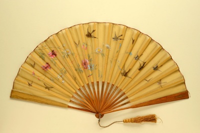 Folding Fan; c. 1900; LDFAN1992.51