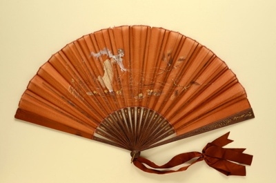 Folding Fan; c. 1890; LDFAN1995.21