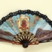 Folding souvenir fan for Gibraltar; c. 1980s; LDFAN2003.465
