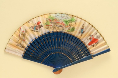 Folding Fan; c.1960s; LDFAN1994.30