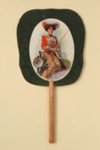 Advertising fan for Elm Clothing Co., Manchester, New Hampshire, USA; c. 1910; LDFAN2003.101.Y