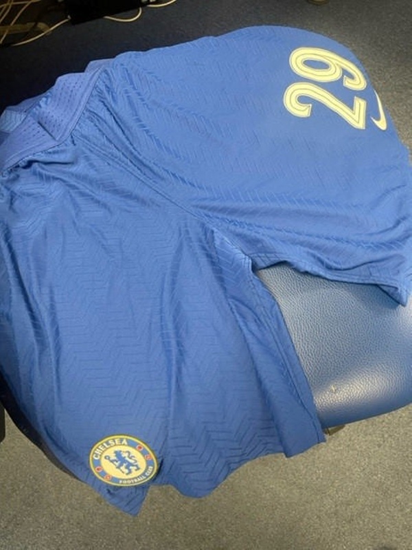 Kai Havertz Match Issue Chelsea Home Shorts From 2020 2021 On EHive