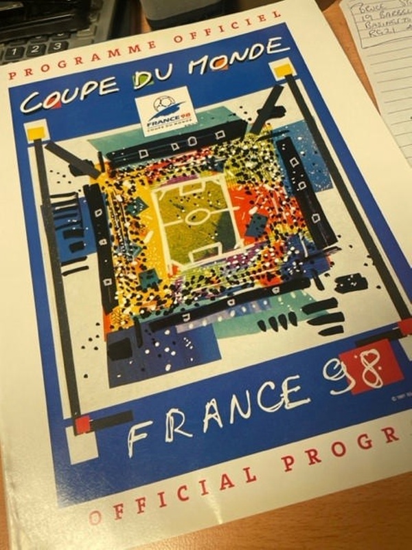Programme Officiel Coupe Du Monde 1998 - France 98 , les bleu - Livres