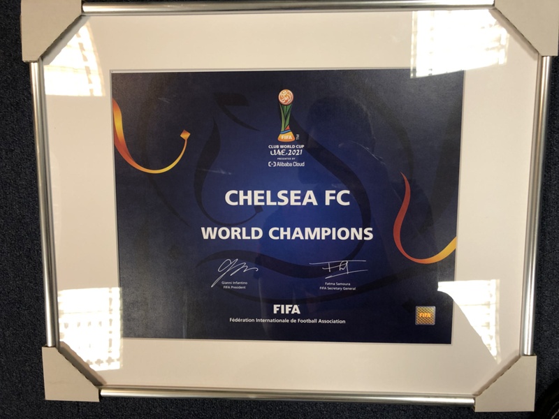 2021 FIFA Club World Cup World Champions Commemorative Presentation; FIFA eHive