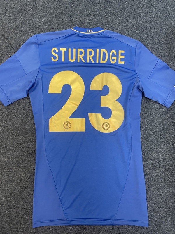 Chelsea STURRIDGE 23番 シャツ Daniel Sturridge number 23 Chelsea Home shirt 2012/13 (2) | eHive