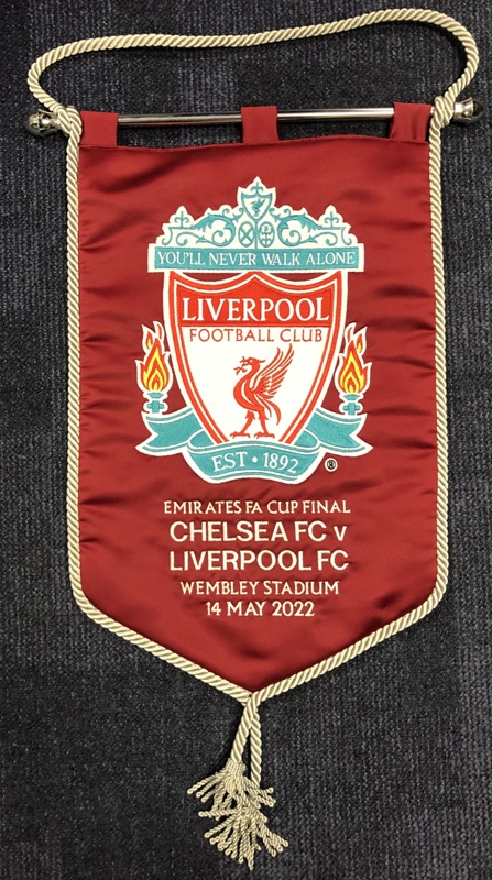 Bandierina Mini Triangolare Liverpool FC - Stile Saturno, Per Auto E Finestre, Licenza Ufficiale - Foto 10
