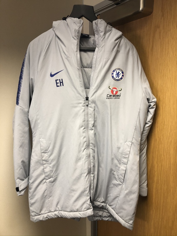 interpersonel studieafgift vaskepulver Nike grey Chelsea manager's jacket - Emma Hayes; Nike | eHive