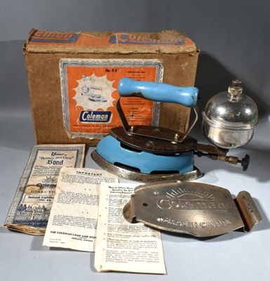 Iron, Gasoline, Coleman's Model 4 A image item