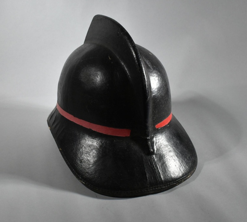 Fireman's helmet; Helmets Ltd; 19451965; 2023.2.1 eHive