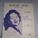 Sheet music - Haere Mai! (Welcome); Maoriland Publications; 1952; 2022.7.4