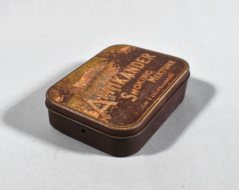 Afrikander Smoking Mixture Tin; C.W. & Co.; c. 1930 ; 2024.1.39