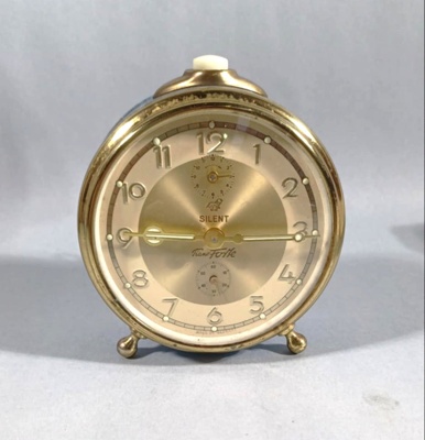 Blue and Gold Alarm Clock image item