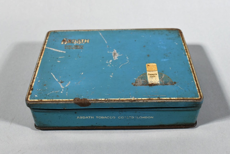 ardath cigarette tin Ardath Cigarette Tin; Ardath Tobacco Company; Unknown; 2024.1.77