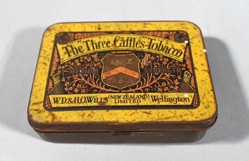 Three Castles Tobacco Tin; W. D. & H. O. Wills; Unknown; 2024.1.42 | eHive