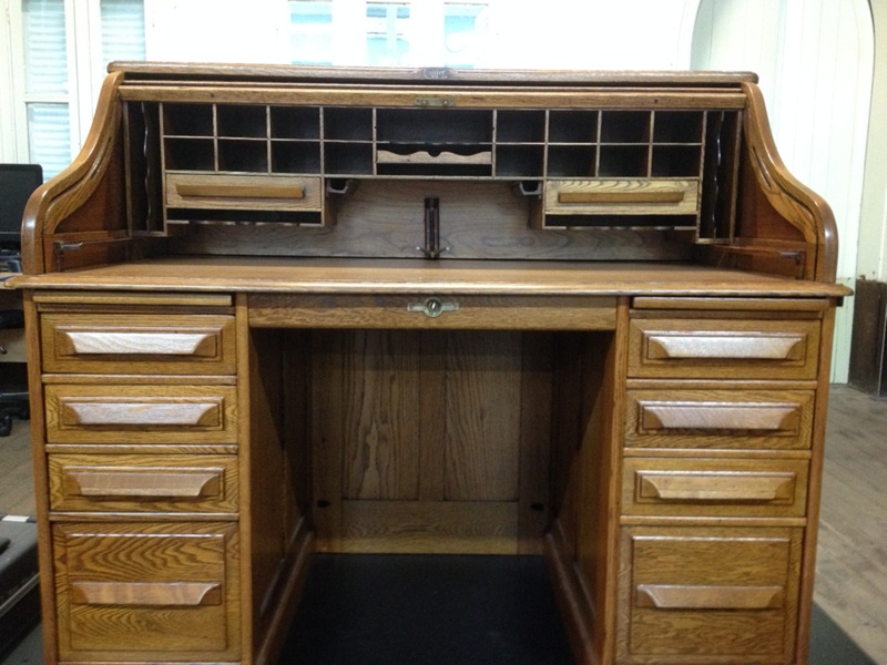 Roll Top desk; Cutler; 1890s; RGGS 2016/084 eHive