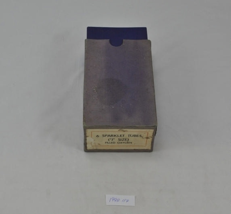 Oxygen cylinders; Sparklets Ltd, London; c. 1930s; 1998.117 | eHive