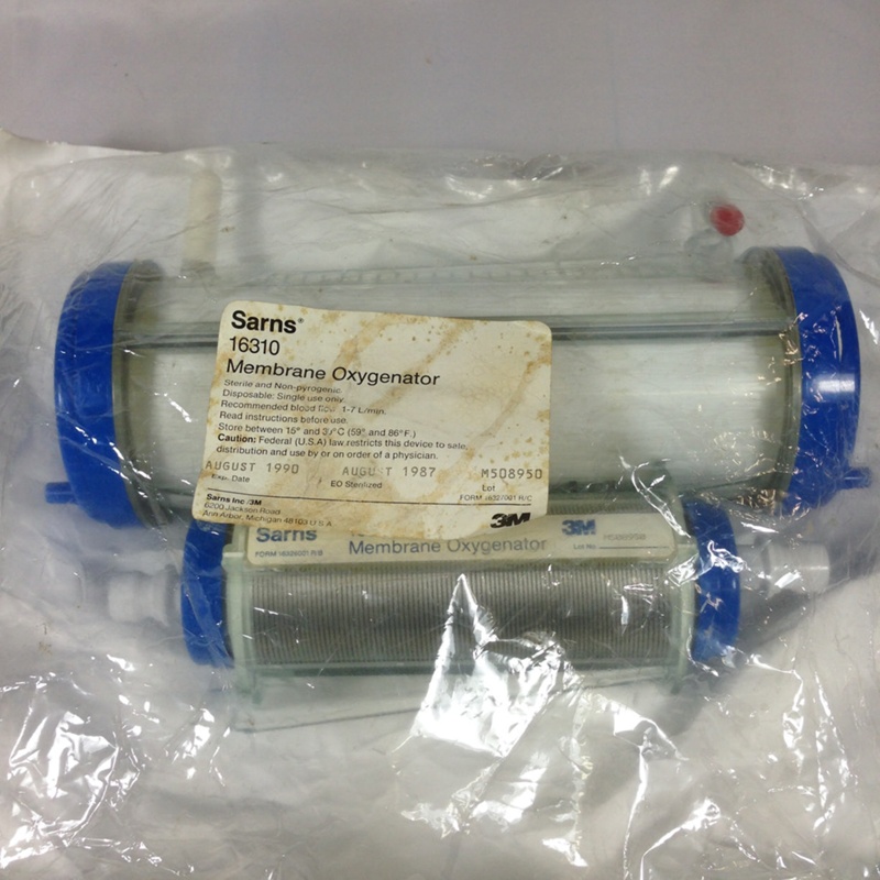Sarns Membrane Oxygenator; Sarns Inc/3M; 1987; 2013.795 eHive