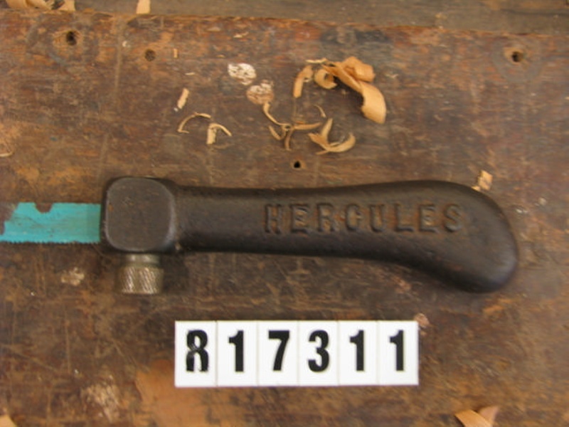 Cast iron adjustable hacksaw handle; Hercules; R17311 eHive