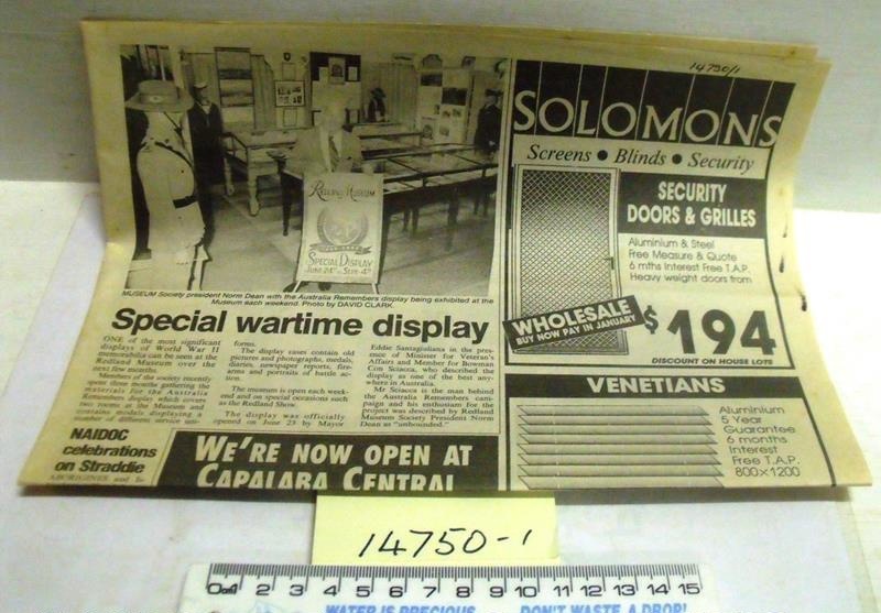 Newspaper Clippings Redlands Bayside Bulletin Redland Times Various