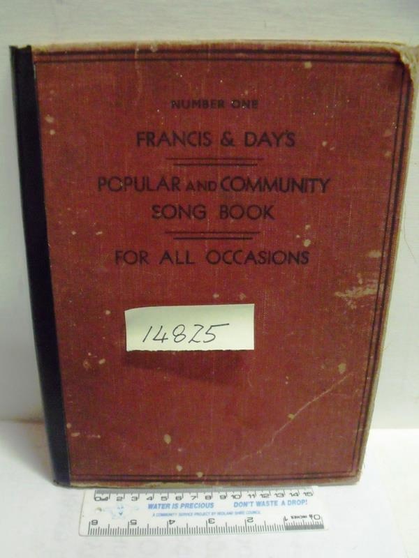 Francis & Day's popular and community song book for all occasions