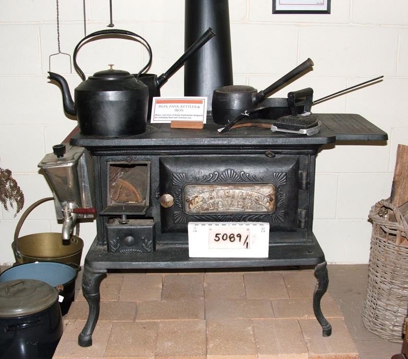 Stove, wood burning Albion Dover; United Metal Industries; R05089 eHive
