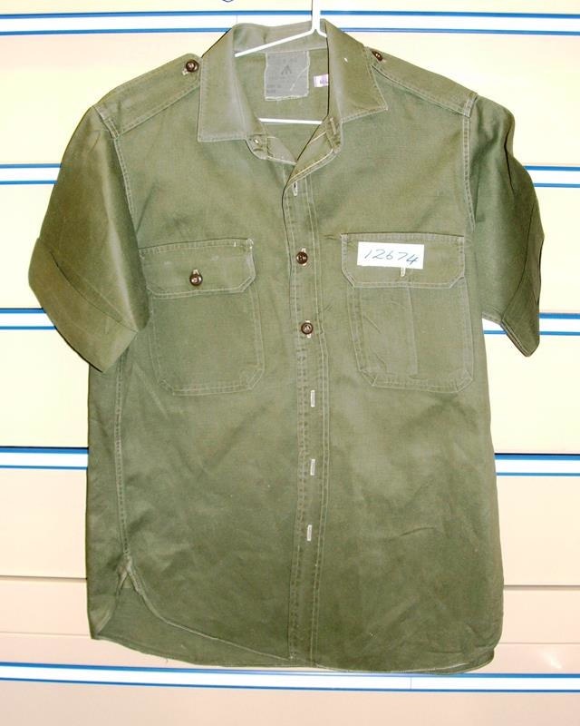 Shirt, Army uniform; KENT CLOTHING Pty. LTD; 1968; R12674 | eHive