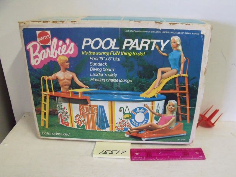 Boxed Barbie's Pool Party set; Mattel; c.1973; R15517 | eHive