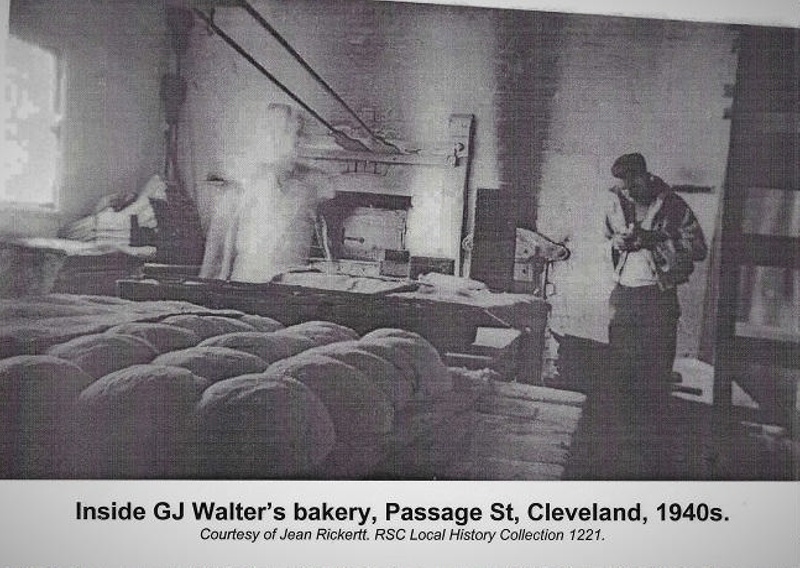 Photograph of Inside of GJ Walter's Bakery, Cleveland; 1940's; P02476