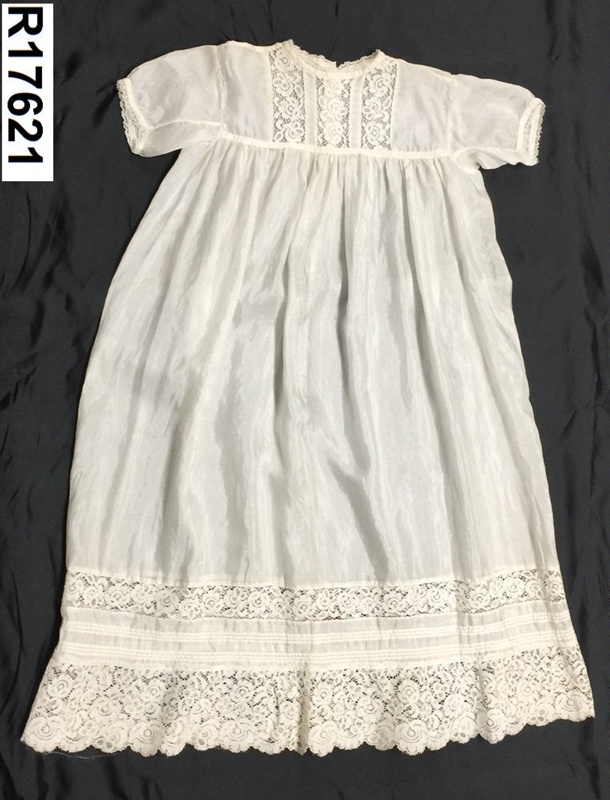 Christening gown silk; R17621 eHive