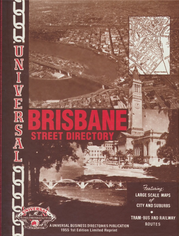 Universal street directory for Brisbane city and suburb; L3972 | eHive
