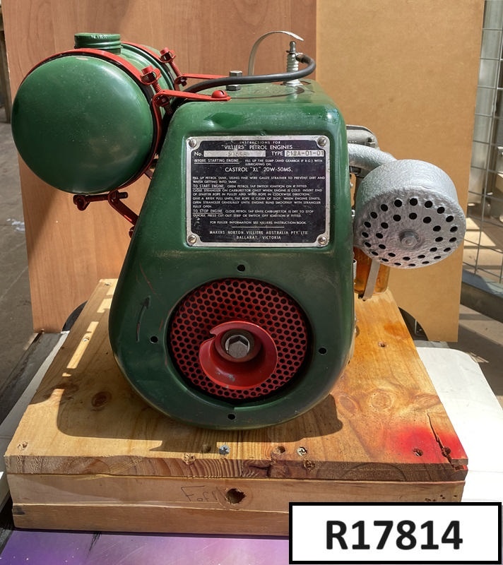 Engine stationary Villiers TYPE C12A 01 01 Norton Villiers Engine stationary Villiers TYPE C12A 01 01 Norton Villiers