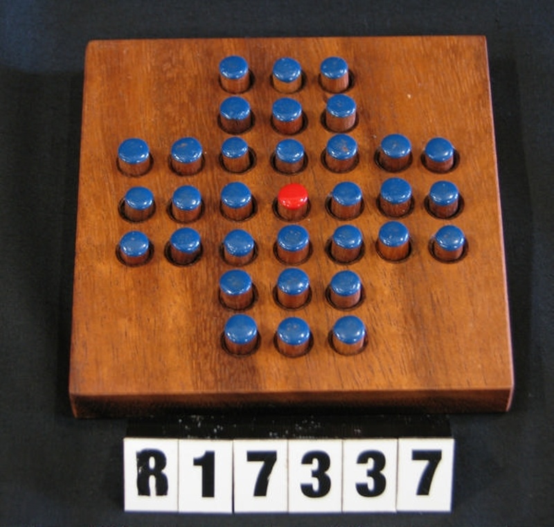 Solitaire Objects Wooden Solitaire Game; R17337 | eHive