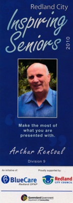 Redland City Inspiring Seniors 2010 [x 10 bookmarks, an initiative of