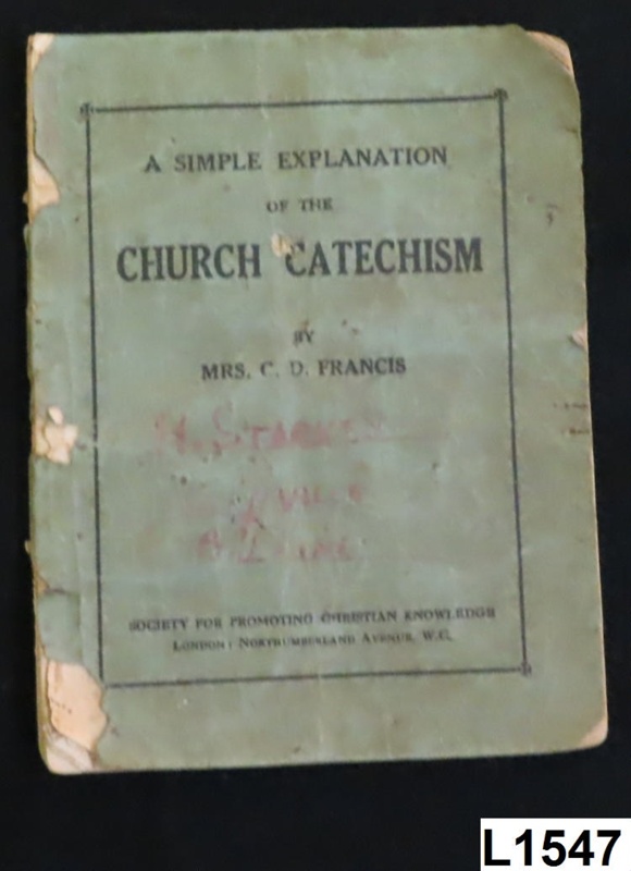 A simple explanation of the church catechism; Francis, C.D.; L1547 eHive