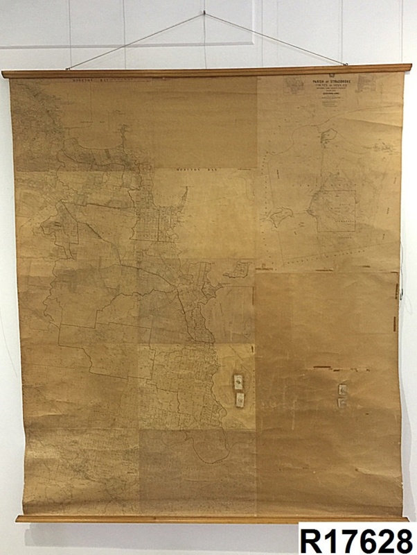 Map Parish of Stradbroke County of Stanley; Survey Office, Dept. of