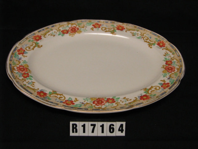 Set of crockery serving dishes.; Not known; R17164 eHive