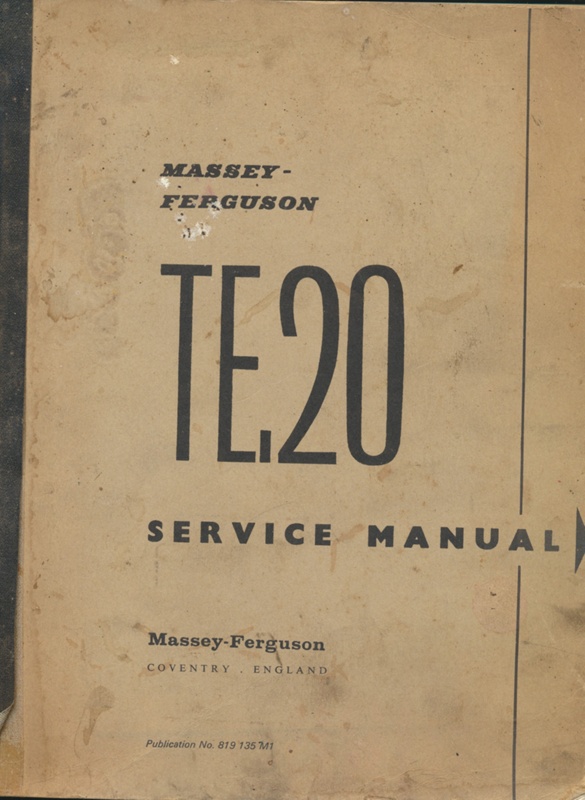 MASSEY FERGUSON TE20 PARTS MANUAL PDF FREE DOWNLOAD visual data 5