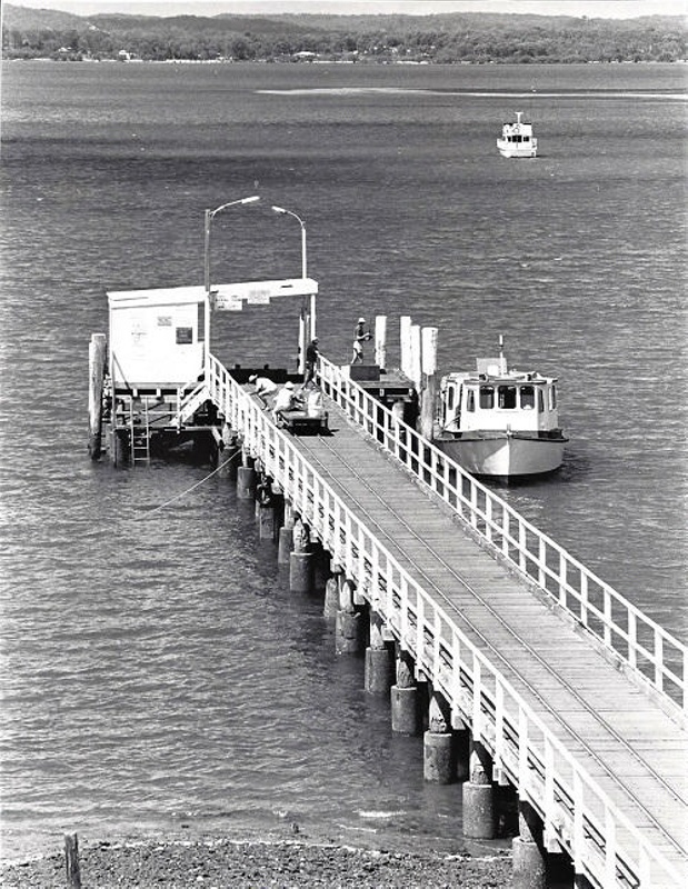 Photograph of Victoria Point Jetty with Macleay Island in the