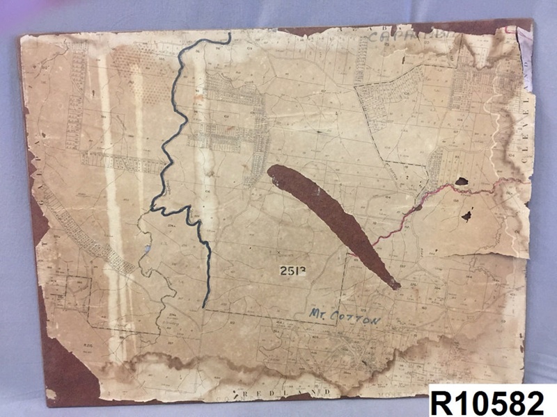 Map, Mt. Cotton 2513; R10582 eHive