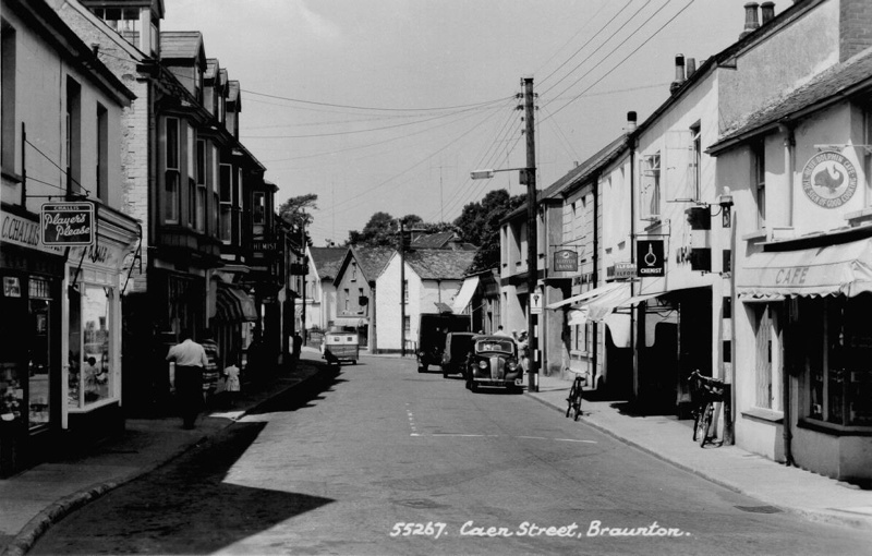 Caen Street, Braunton; Photographer Sweetman E.A. and Son Ltd; 236 eHive