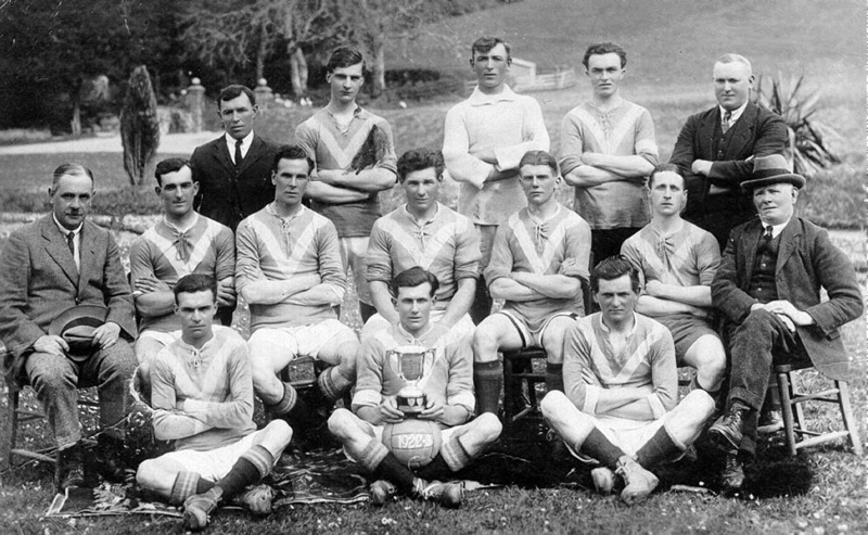 Football Team, Braunton 1923; Photographer: R.L. Knight; 1923; 335 | eHive