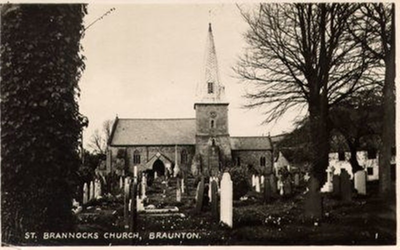 St Brannock's Church, Braunton, A Very Pretty Parish Church; 40-10683 