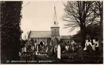 St Brannock's Church, Braunton, a very pretty parish church; 40-10683 ...