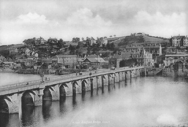 Bideford Bridge and EasttheWater, late 1800's; 18901899; 148 eHive