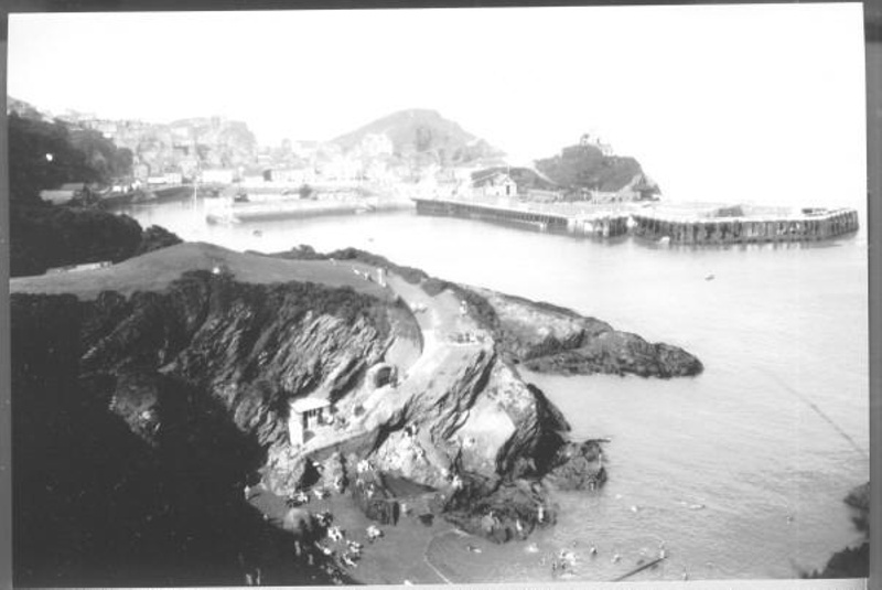 View of Ilfracombe harbour from Rapparee c.1920; 1920s; 27-7602 | eHive