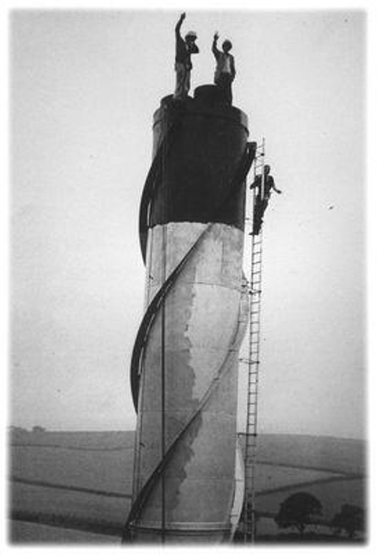 Business Cheese Factory Chimney, North Tawton c 2970; 1970; 3919983