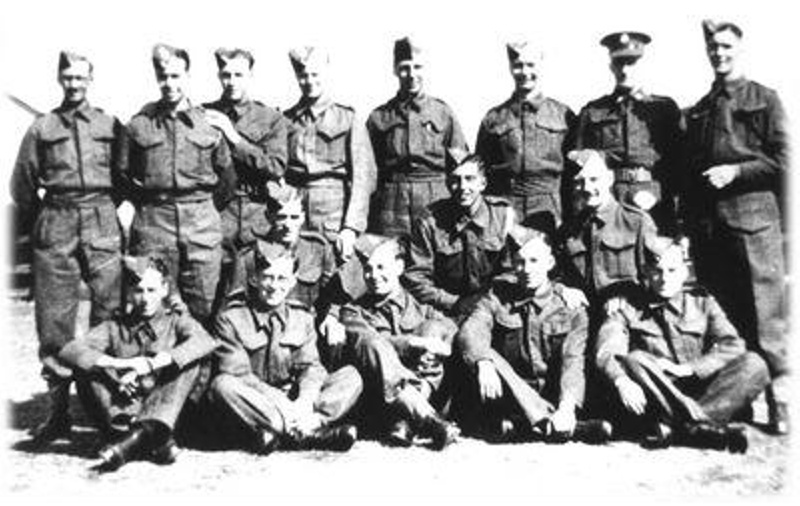 Men of 48 Division, RAOC, who were stationed at North Tawton, 1940