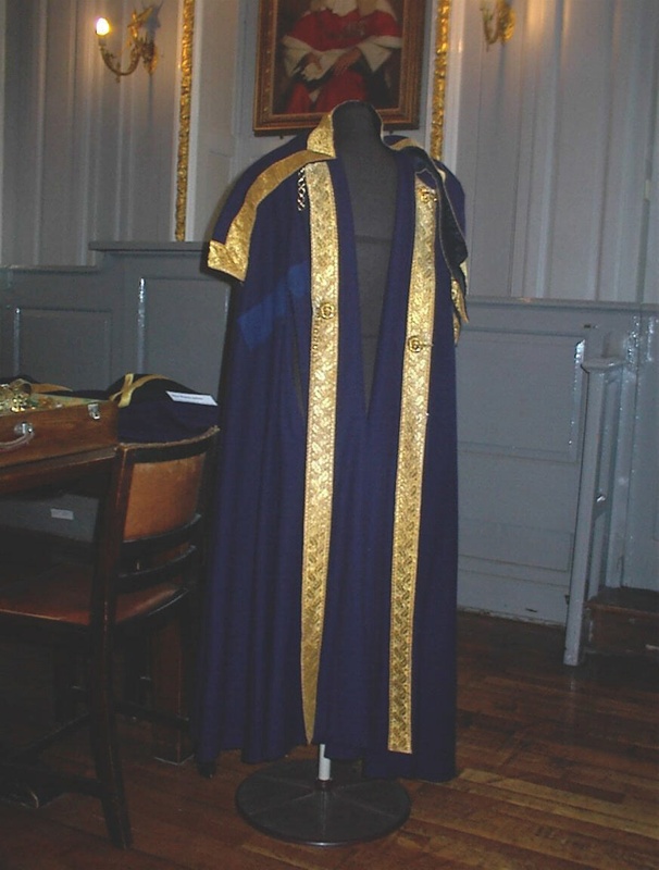 Mace Bearer's uniform South Molton; Ruth Spires; 1078 eHive