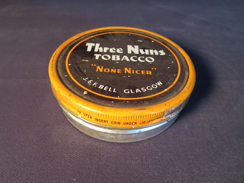 bells three nuns tobacco tin Three Nuns Tobacco (Tin); J and F Bell; 014.0063.0001