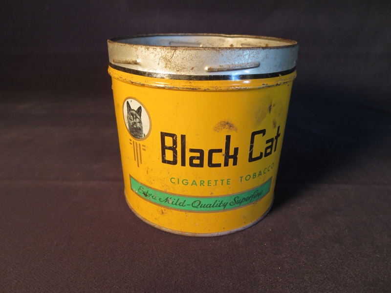 black cat tobacco tin Black Cat Cigarette Tobacco (Tin); Black Cat; 014.0059.0001